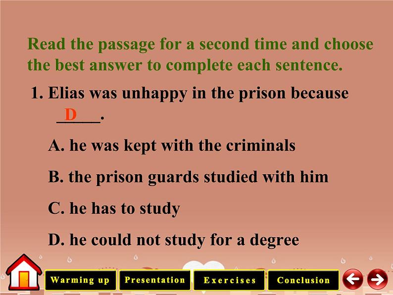 高中英语《Unit 5 Nelson Mandela-a modern hero》period 3课件 新人教版必修105