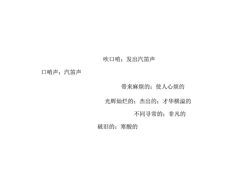 2021版高考英语(课标通用)大一轮复习课件:选修八 Unit 4 Pygmalion03
