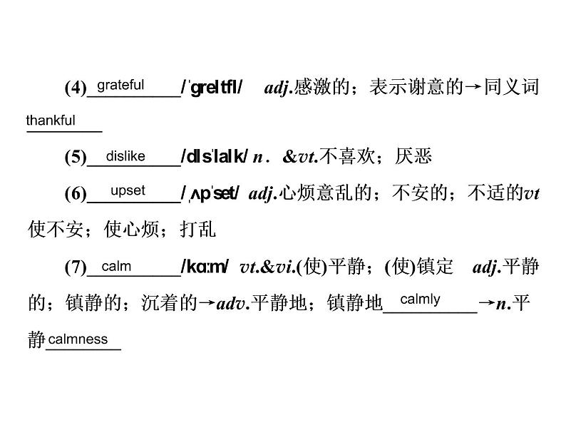 2021版高考英语(课标通用)大一轮复习课件:必修一 Unit 1 Friendship06