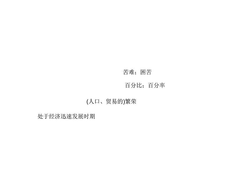 2021版高考英语(课标通用)大一轮复习课件:选修八 Unit 1 A land of diversity03