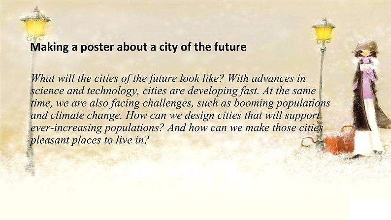 2020-2021学年外研版(2019)选择性必修三课件:Unit4 A glimpse of the future Project 第2页