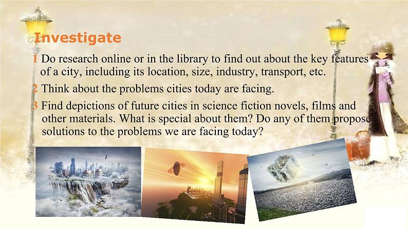 2020-2021学年外研版(2019)选择性必修三课件:Unit4 A glimpse of the future Project 第3页