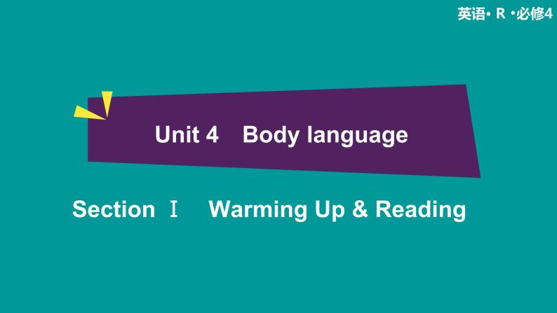 高中 英语 人教版 (新课标) 必修3&4  必修4 Unit 4 Section Ⅰ　Warming Up & Reading 课件01