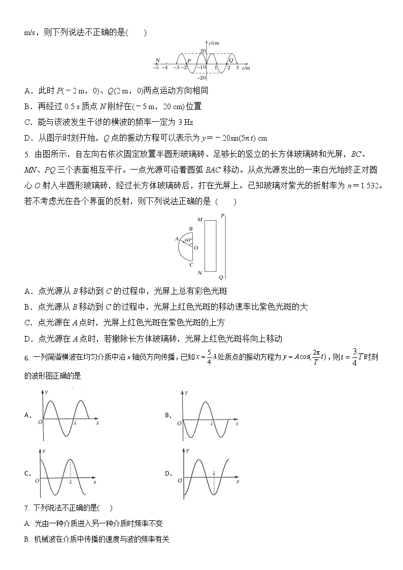 2020-2021学年江苏省常州市高二下学期期末模拟测试物理试题（一） 解析版02