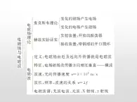 2021-2022学年高中物理沪科版选修3-4 第3章电磁场与电磁波 章末归纳课件（16张）