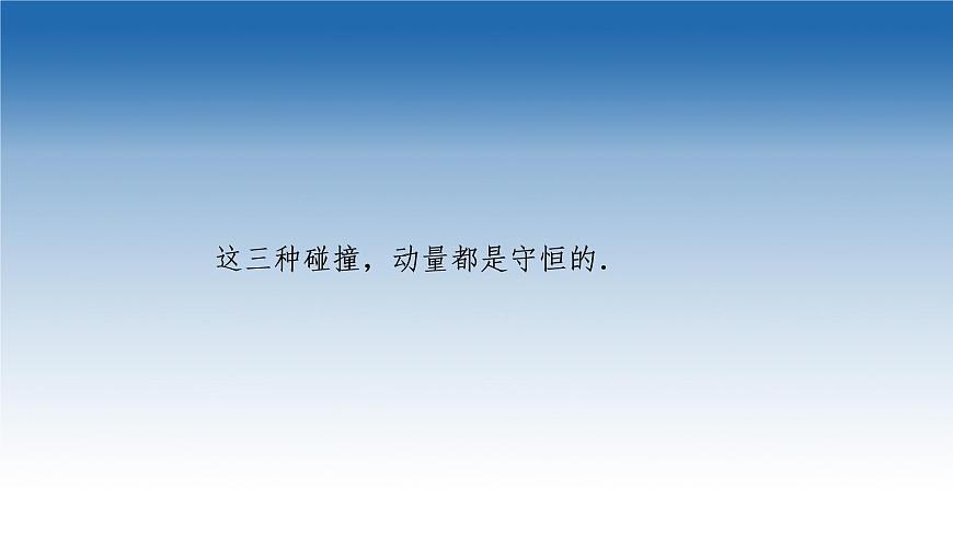 2021-2022學(xué)年新教材魯科物理選擇性必修第一冊(cè)課件：第1章　第4節(jié)　彈性碰撞與非彈性碰撞（課件）第5頁