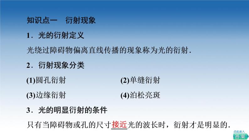 2021-2022学年新教材鲁科物理选择性必修第一册课件：第5章　第3节　光的衍射（课件）04