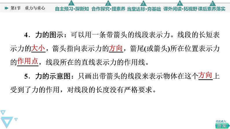 第3章 第1节 重力与重心—2021-2022学年新教材鲁科版(2019)高中物理必修第一册课件第5页