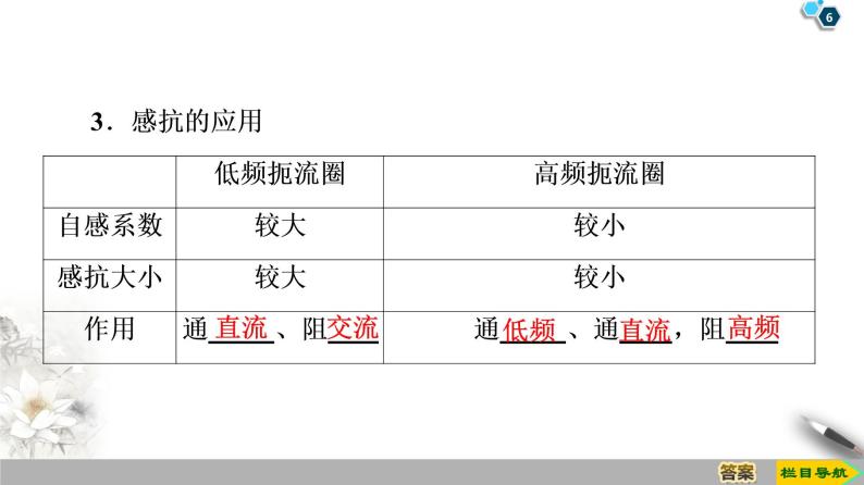 第5章 3 电感和电容对交变电流的影响--2021年人教版（新课标）高中物理选修3-2课件06