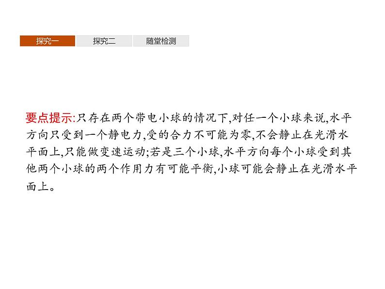 第九章 习题课库仑定律和电场强度—【新教材】人教版(2019)高中物理必修第三册课件+同步检测03
