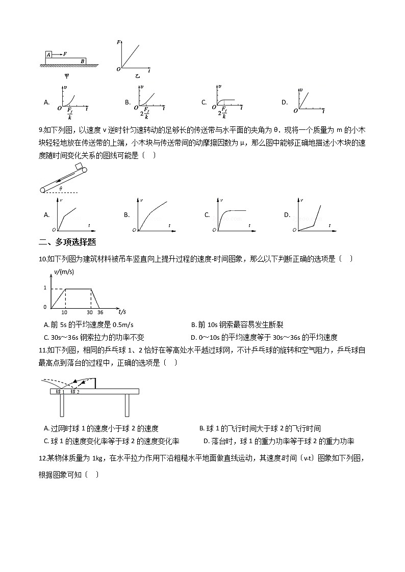 2021届山东省济宁市高三下学期物理联合考试试卷含答案第3页