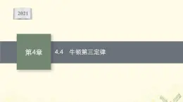 2021_2022学年新教材高中物理第4章牛顿运动定律4牛顿第三定律课件沪科版必修第一册