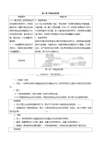 魯科版（新教材）2022版高考一輪復習第3章運動和力的關系第1講牛頓運動定律（物理 學案）