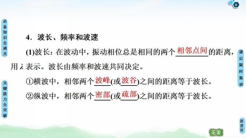 2021版高考物理大一轮复习通用版课件：第14章 第2节　机械波06