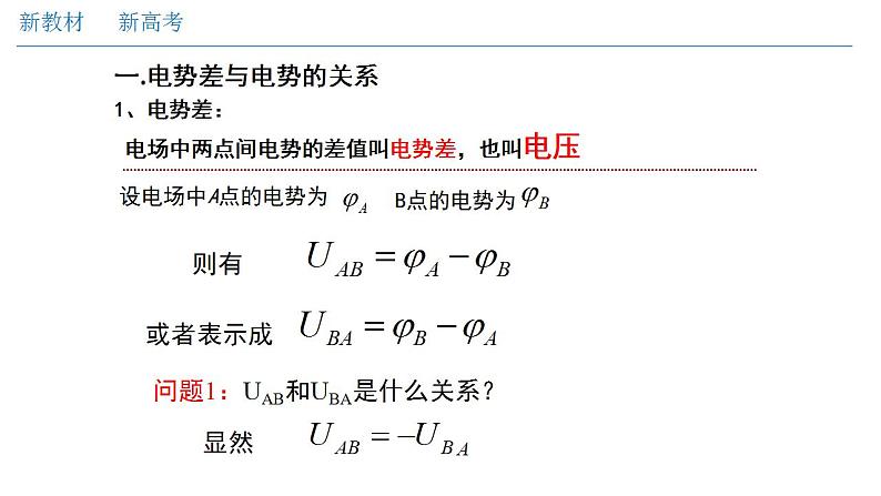 10.2 电势差(课件)(共29张PPT)第5页