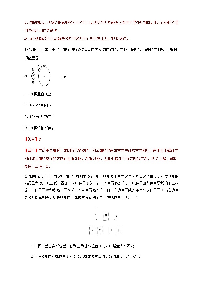 人教版高中物理必修第三册:第13章《电磁感应与电磁波初步》单元检测检测A卷(解析版)第3页