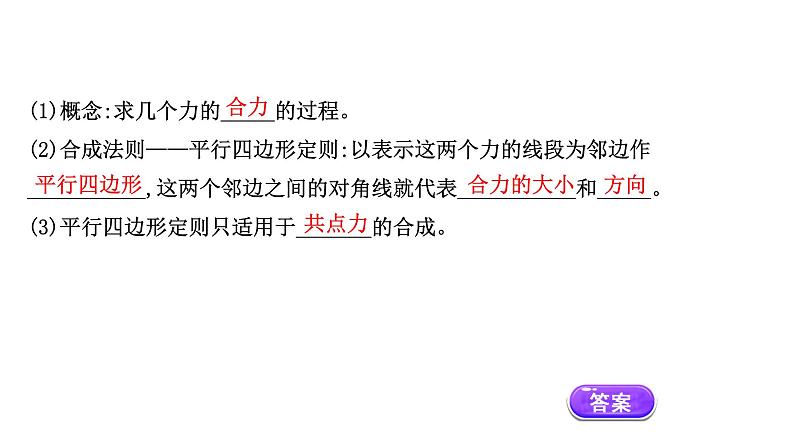 2021-2022学年高中物理新人教版必修第一册 3.4.1 力的合成和分解 课件(61张)05