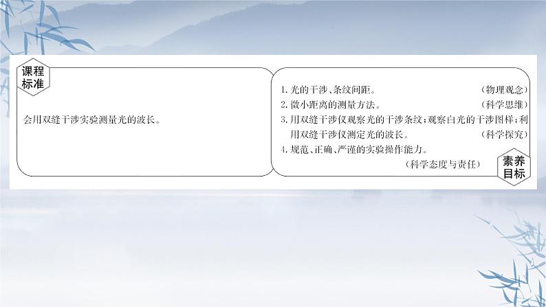 2021年高中物理新人教版选择性必修第一册 4.4 实验:用双缝干涉测量光的波长 课件(49张)02