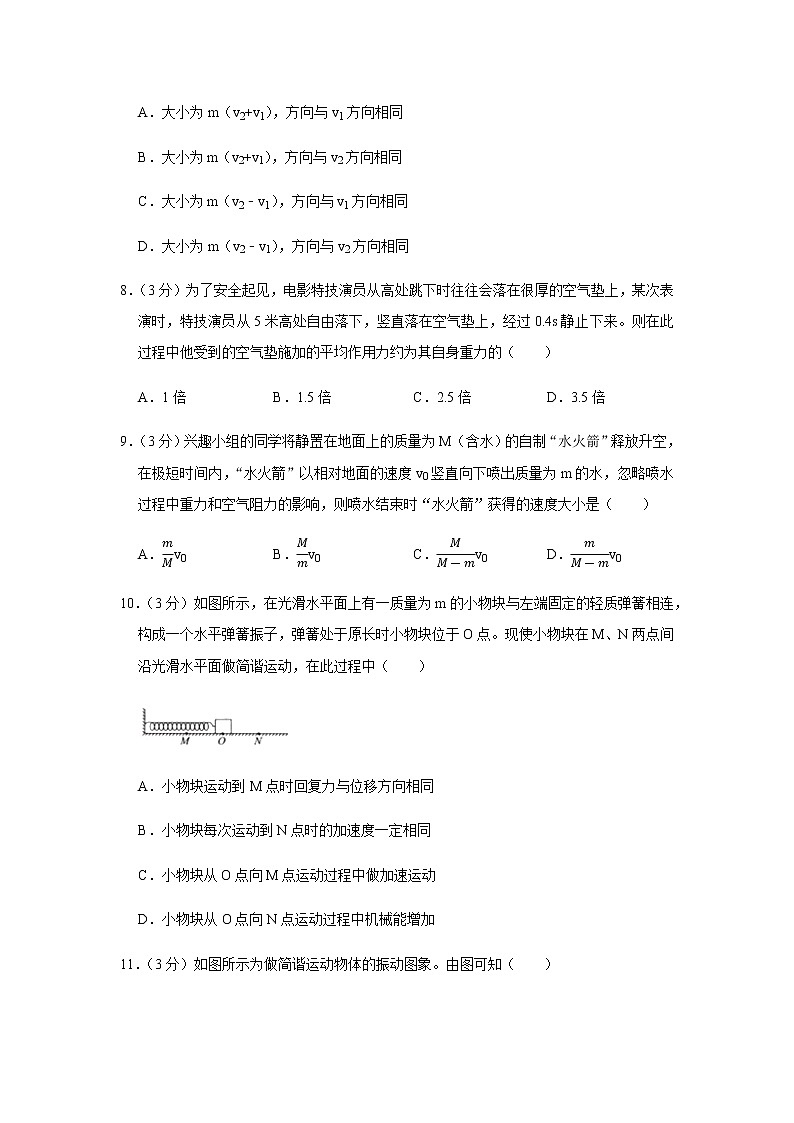 2020-2021学年北京市东城区高二(上)期末物理试卷03