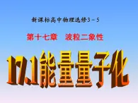 物理选修3-5人教版17.1能量量子化（共34张ppt）