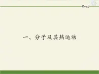 高二下学期物理人教版选修1-2课件：1.1分子及其热运动30张PPT