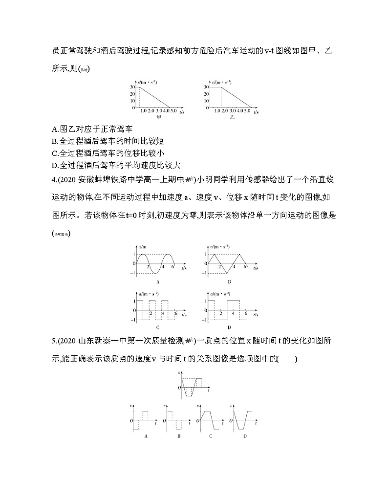 13-专题强化练2 运动图像问题第2页