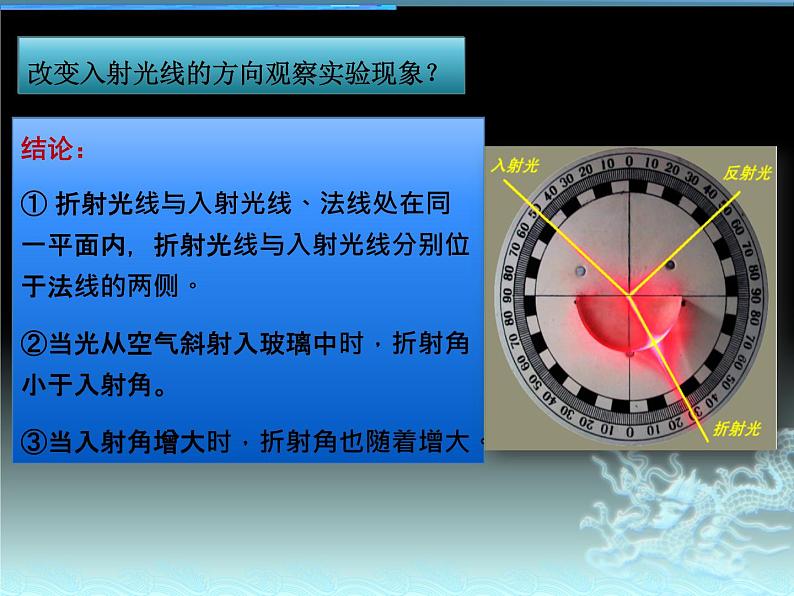 4.1 光的折射 课件-2021-2022学年鲁科版(2019)高中物理选择性必修第一册06