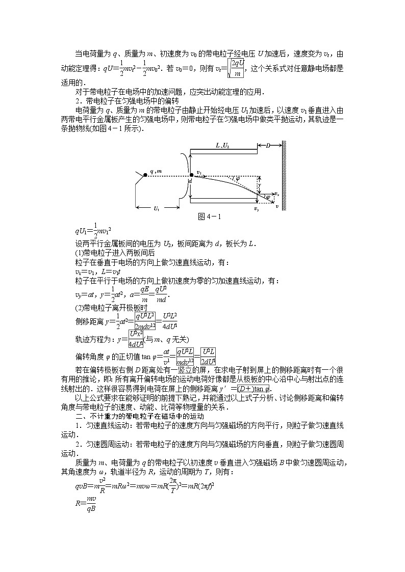 电磁场综合重点难点易错点高频必刷高分考点经典题——电荷在电场及电磁场中的运动专题第2页