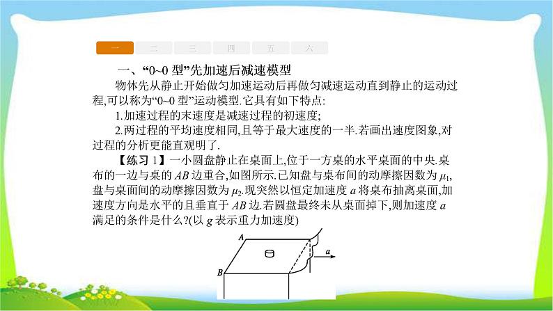 人教版高考物理总复习章末整合牛顿运动定律课件PPT第3页