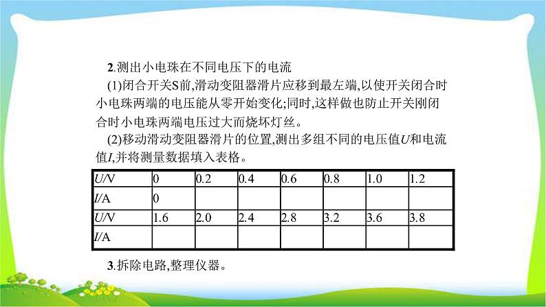 高考物理总复习实验9描绘小电珠的伏安特性曲线课件PPT04