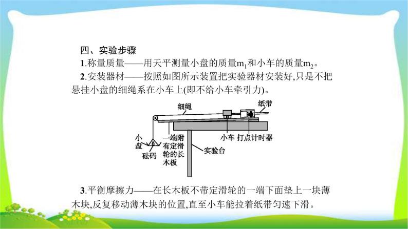 高考物理总复习实验4验证牛顿运动定律课件PPT03