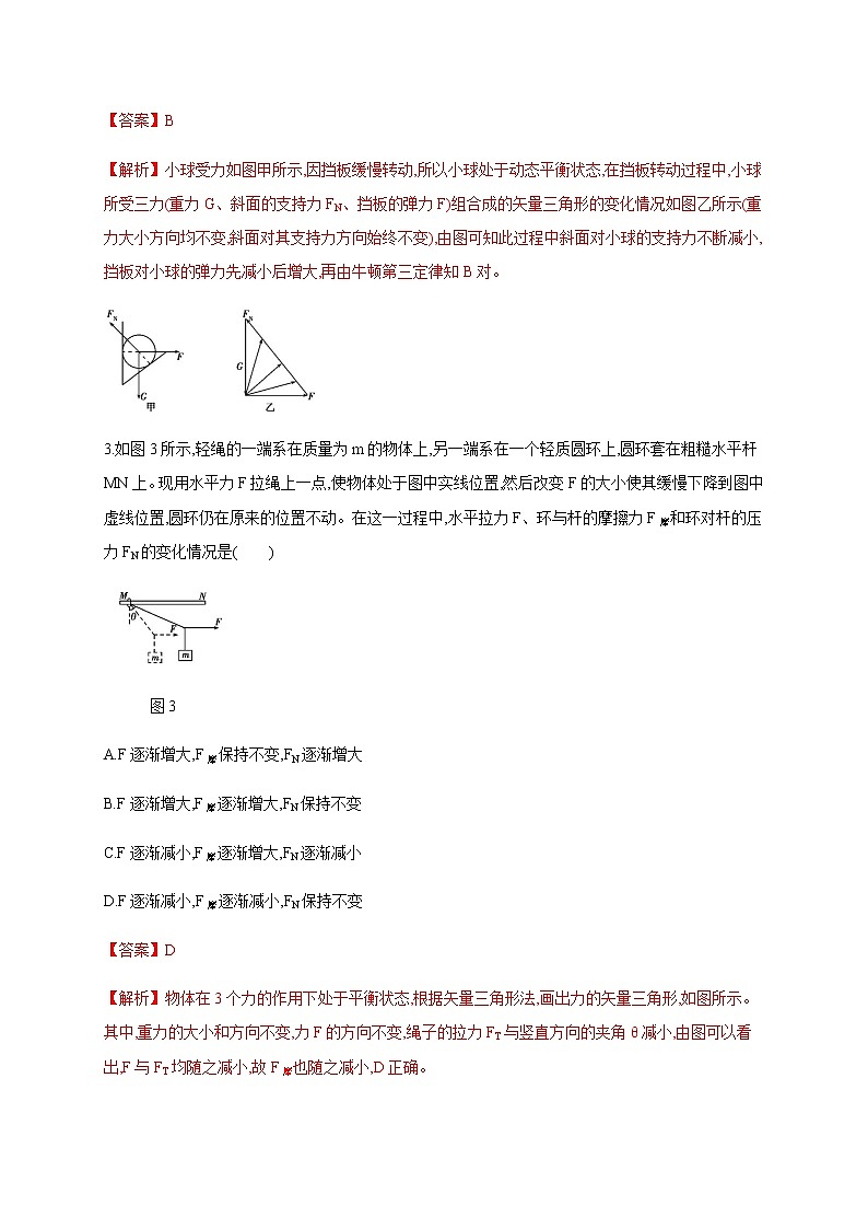 3.5 共点力的平衡—(原卷+解析)02