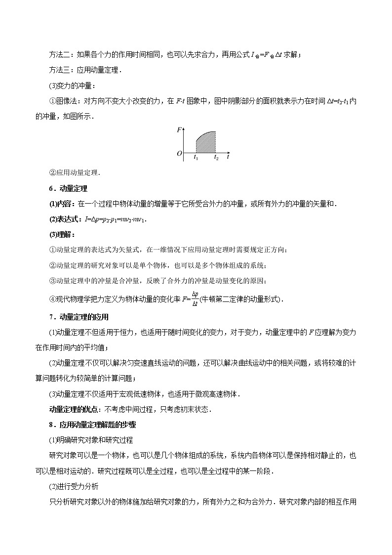第12讲 冲量与动量定理——教师版第3页