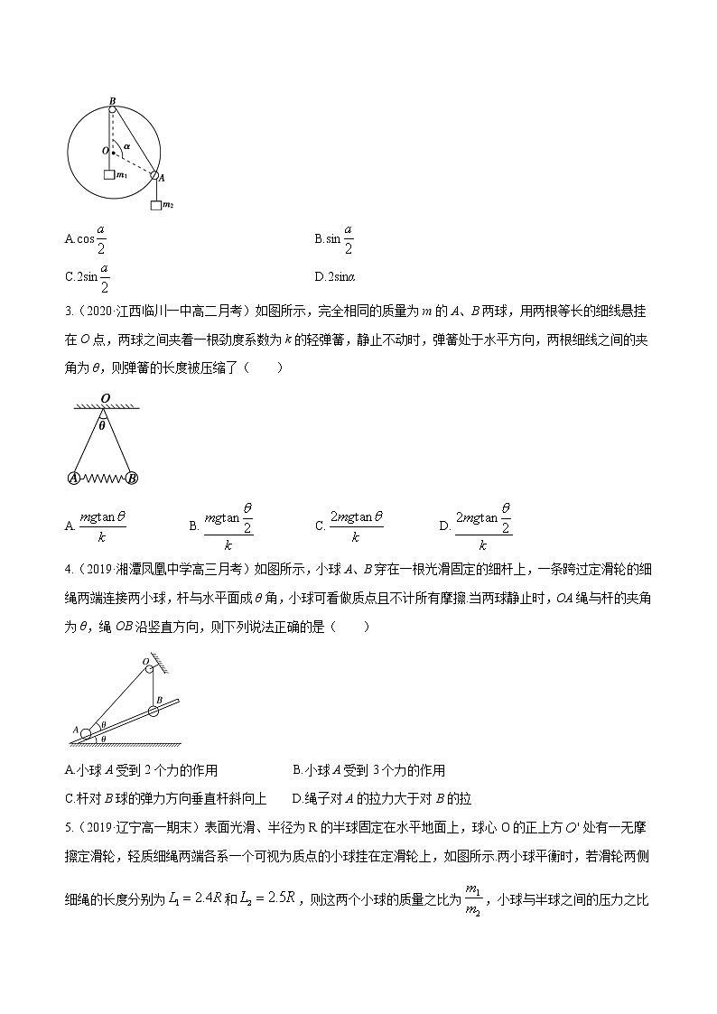 专题16 共点力平衡-静态平衡处理方法课件PPT第3页