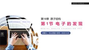 高中物理人教版 (新课标)选修3选修3-5第十八章 原子结构1 电子的发现背景图ppt课件