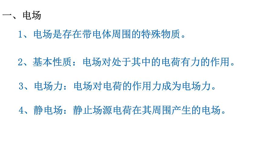 1.3電場電場強度課件第4頁