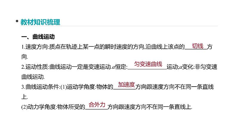 必修2物理新教材人教第五章专题强化篇(1)pptx_402