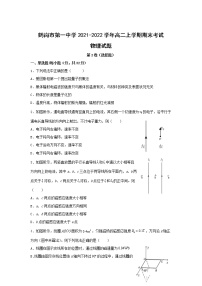 2021-2022学年黑龙江省鹤岗市第一中学高二上学期期末考试物理试题 解析版