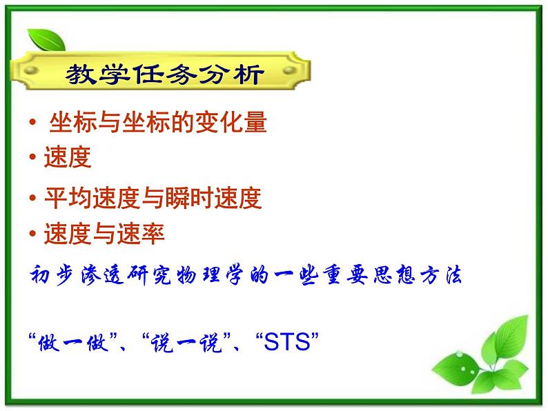 《运动快慢的描述——速度》课件28(22张PPT)(人教版必修1)第3页