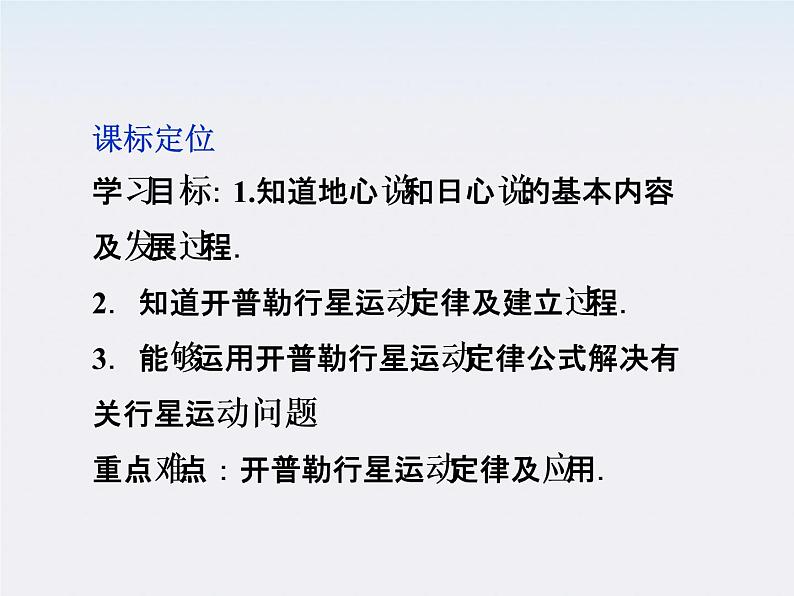 6.1.《行星的运动》课件(人教版必修2)第2页