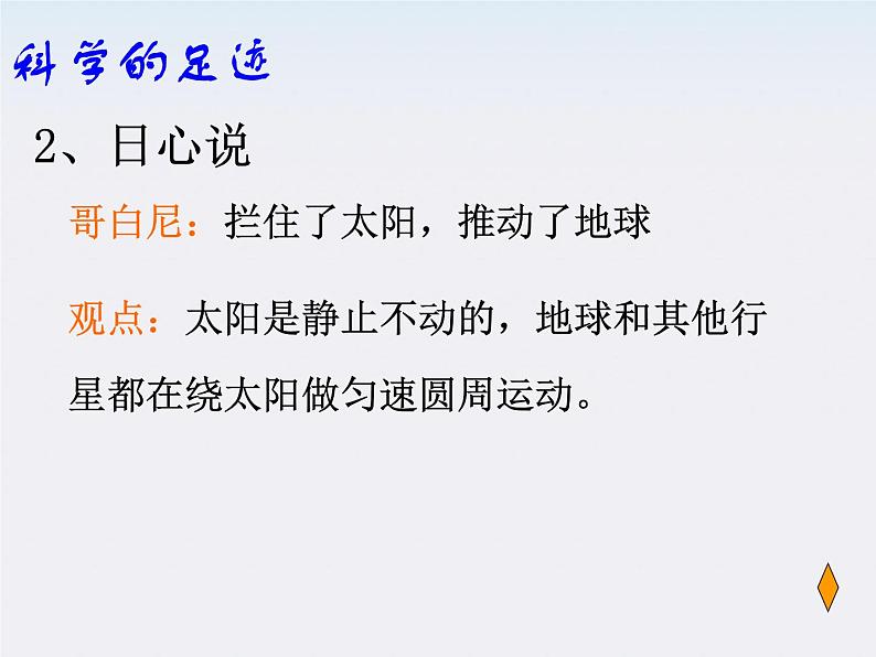 《行星的运动 》课件5(21张PPT)(新人教版必修2)第4页