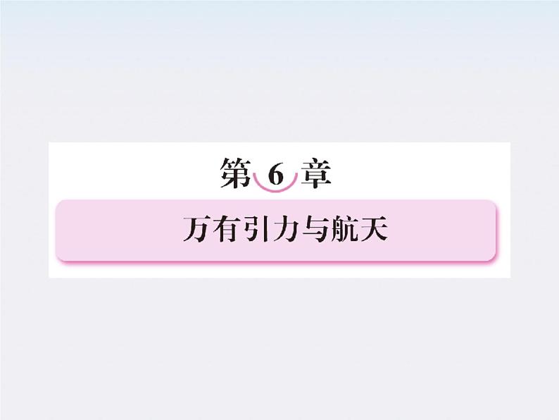 物理:6.1《行星的运动》课件(新人教版必修2)第1页