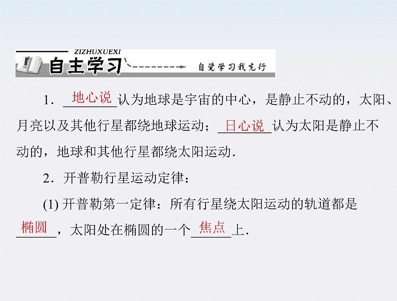 高中物理(新人教必修二)同步课件:第六章 1《行星的运动》第2页