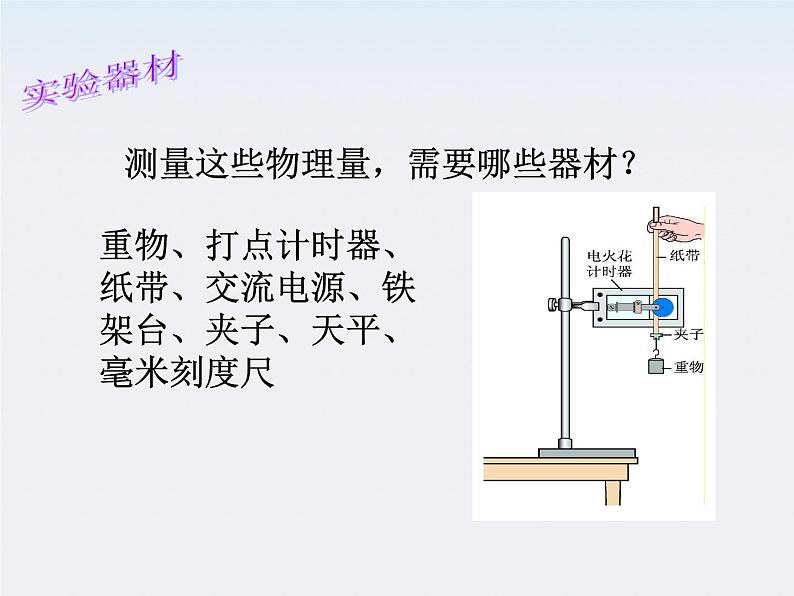 安徽省绩溪中学高一物理:7.9《实验:验证机械能守恒定律》课件(人教版必修二)第8页