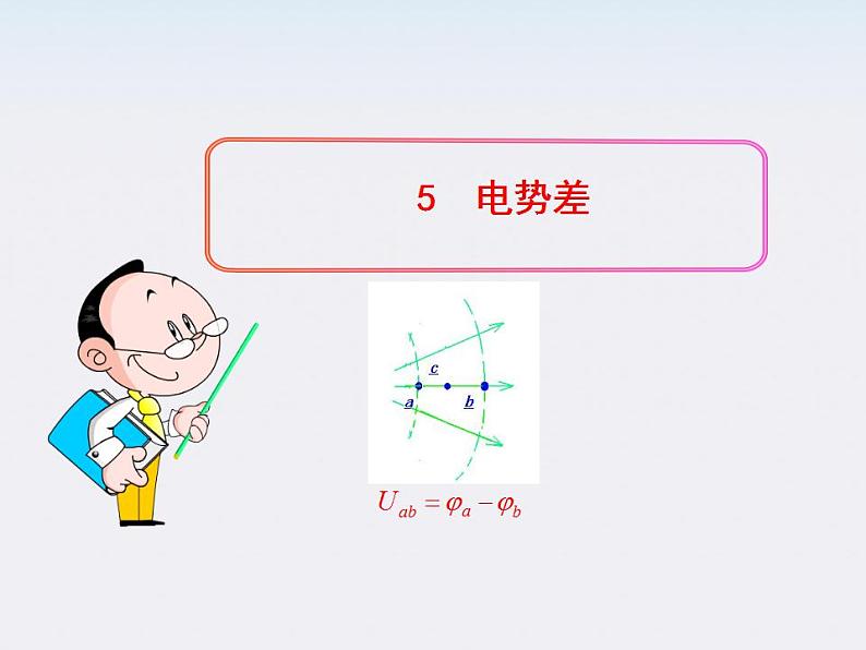2013-学年高中物理《电势差》课件 (新人教版选修3-1)第1页