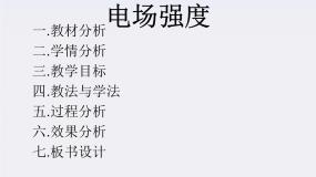 高中物理3 电场强度说课ppt课件