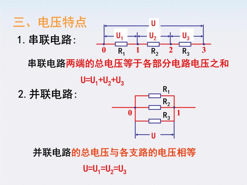 高二物理课件人教版选修3-1：2.4《串联电路和并联电路课件（第一课时）》06