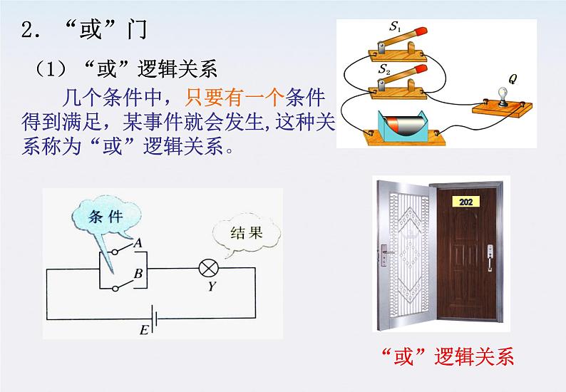 江苏省涟水中学高中物理2.10《简单的逻辑电路》课件(新人教版选修3-1)06