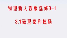 物理选修31 磁现象和磁场图文ppt课件