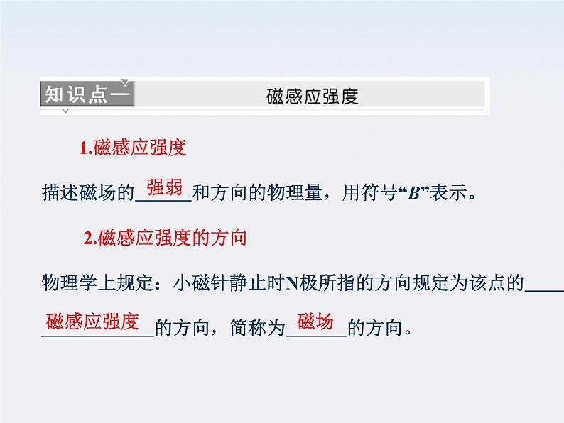 吉林省长春五中高中物理 第三章 第2节《磁感应强度》课件(选修3-1)第6页